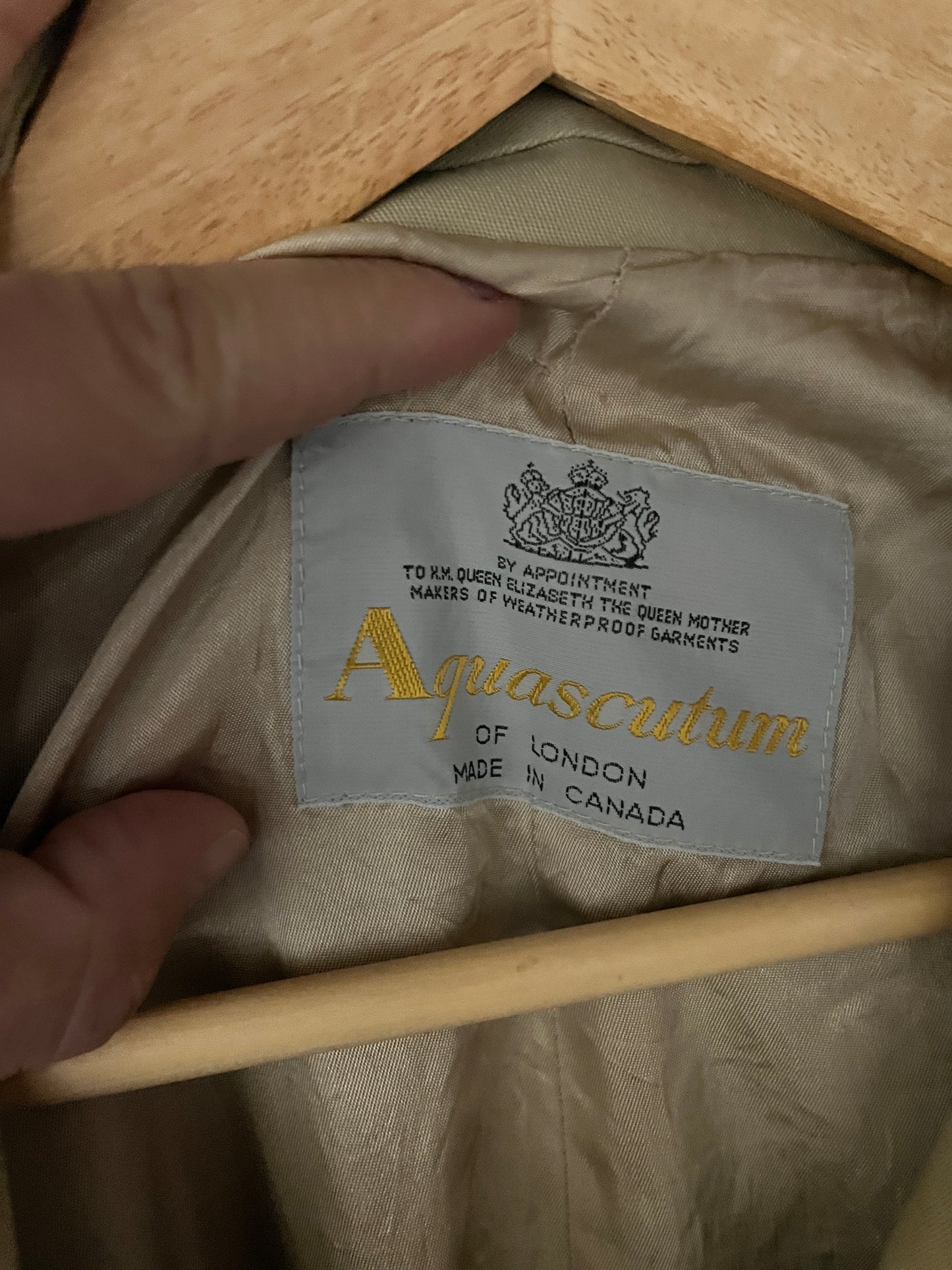 Vintage Aquascutum Trench Coat