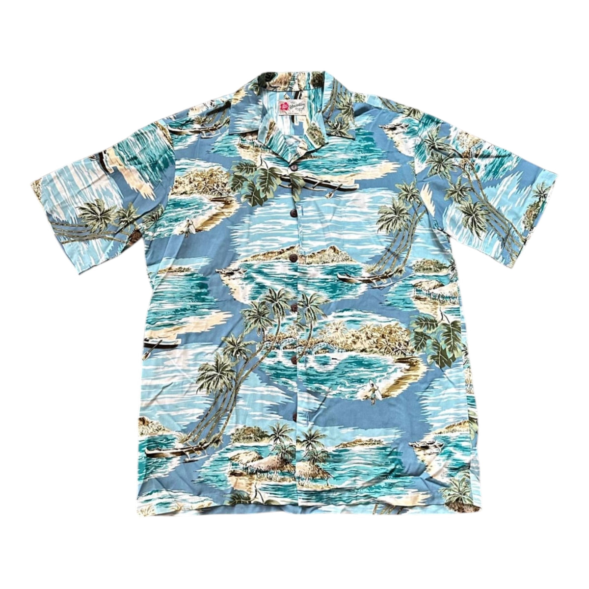 Hawaiian Dress Shirt Size Large