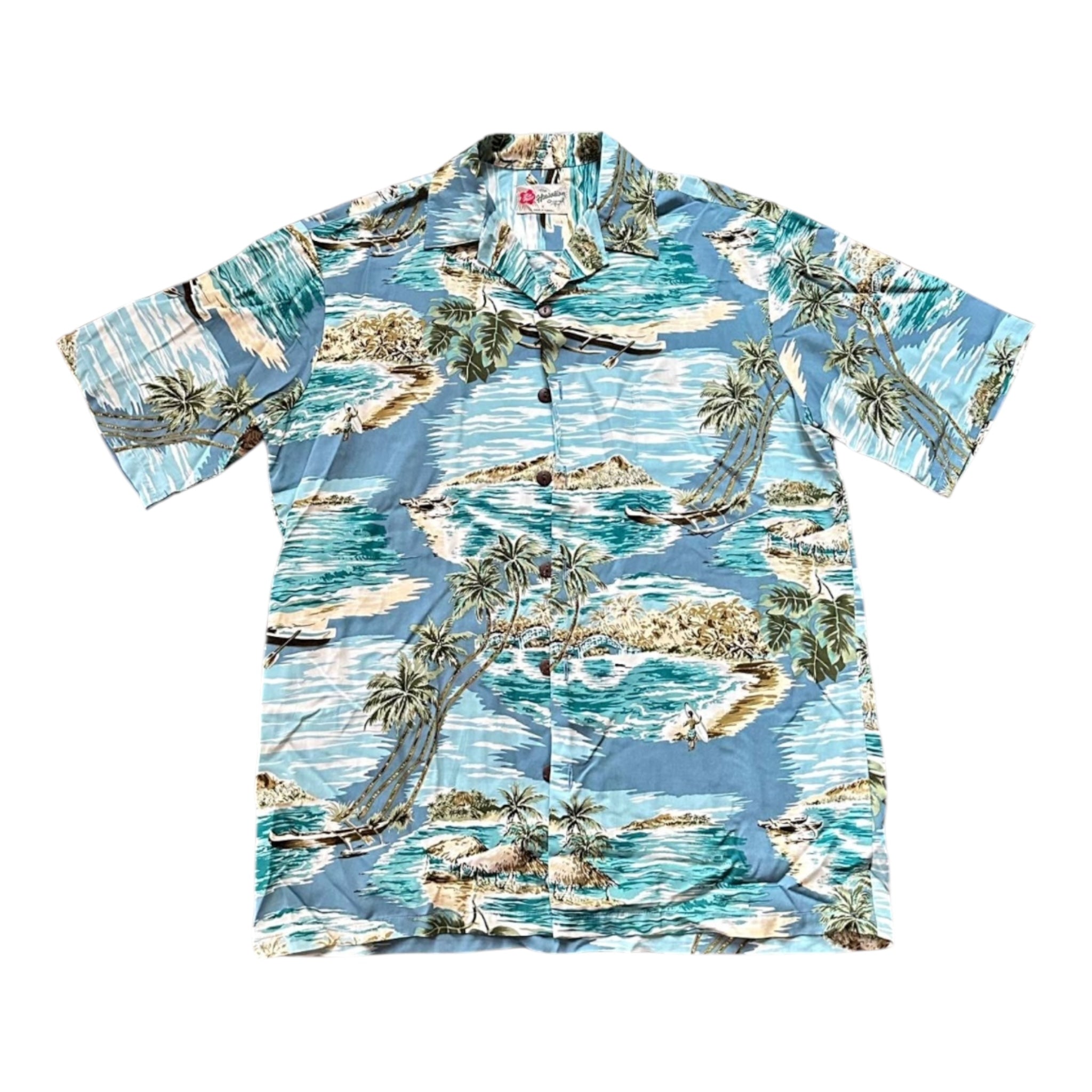 Hawaiian Dress Shirt Size Large