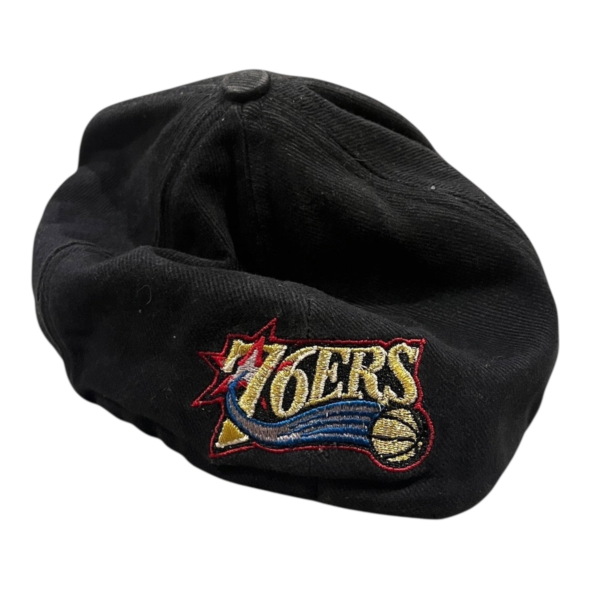 Vintage Allen Iverson Philadelphia 76ers Hat, Flexfit