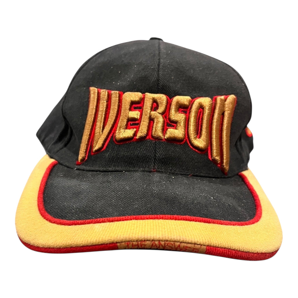 Vintage Allen Iverson Philadelphia 76ers Hat, Flexfit