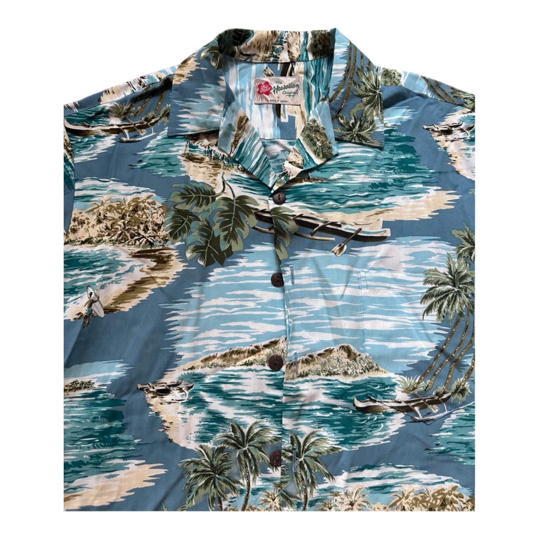Hawaiian Dress Shirt Size Large