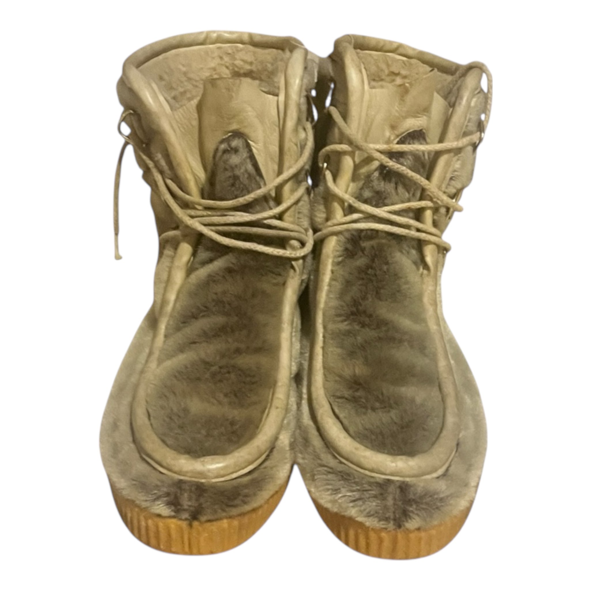 Vintage Drifter Faux Seal Boots Size 12