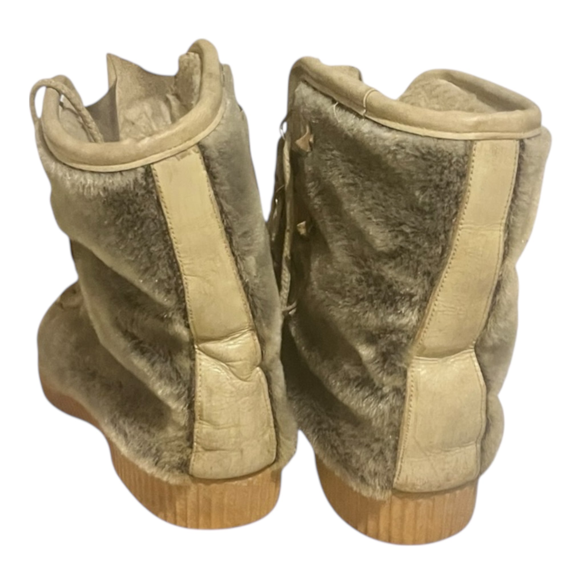 Vintage Drifter Faux Seal Boots Size 12