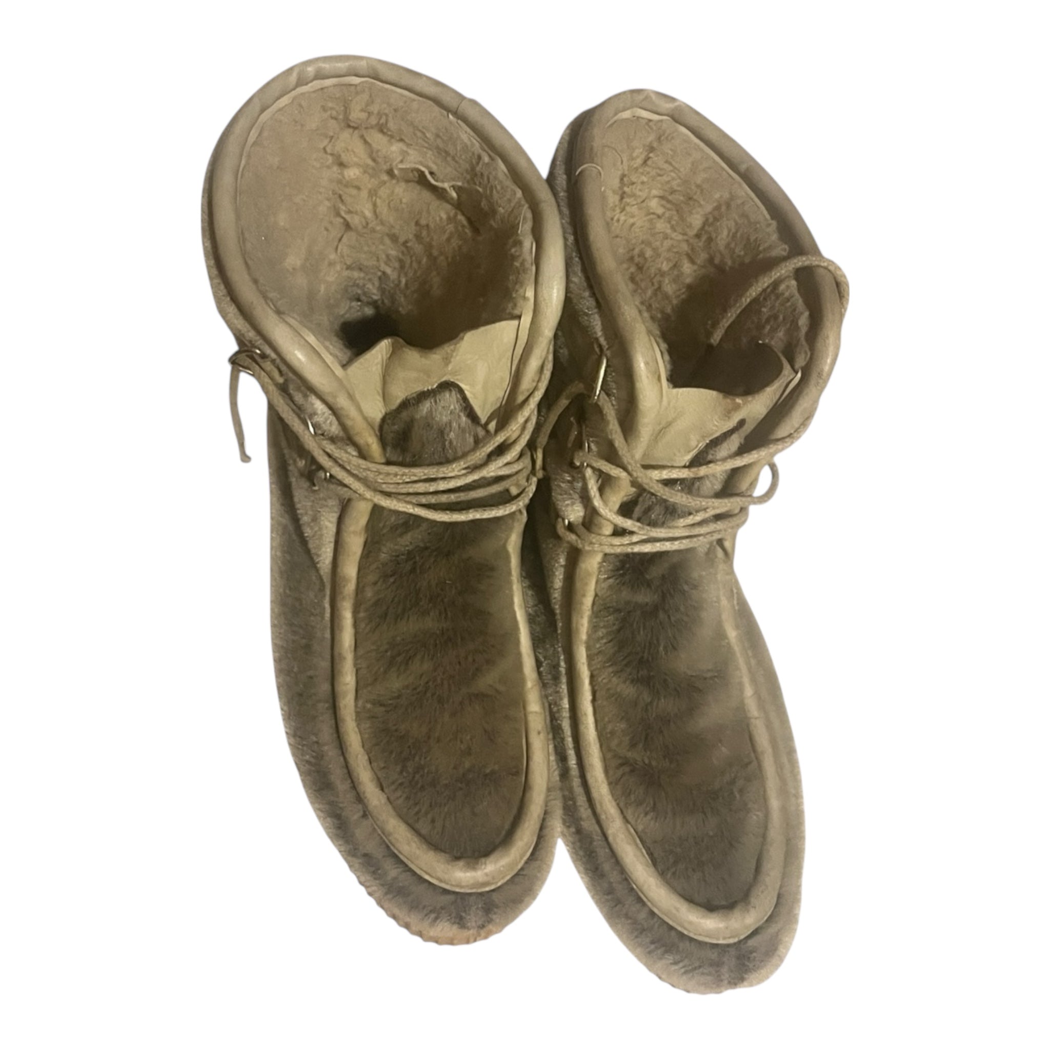 Vintage Drifter Faux Seal Boots Size 12